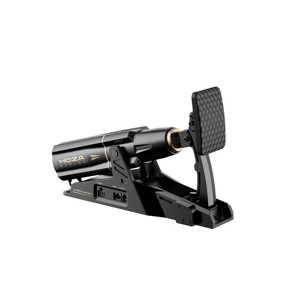 NexusPedal Booster Active – Servo-Driven Force Feedback Pedal with 200 kg Load Cell (Brake, Throttle or Clutch) – NexusPedal Booster Active servo force feedback pedal – photo 1 of 5