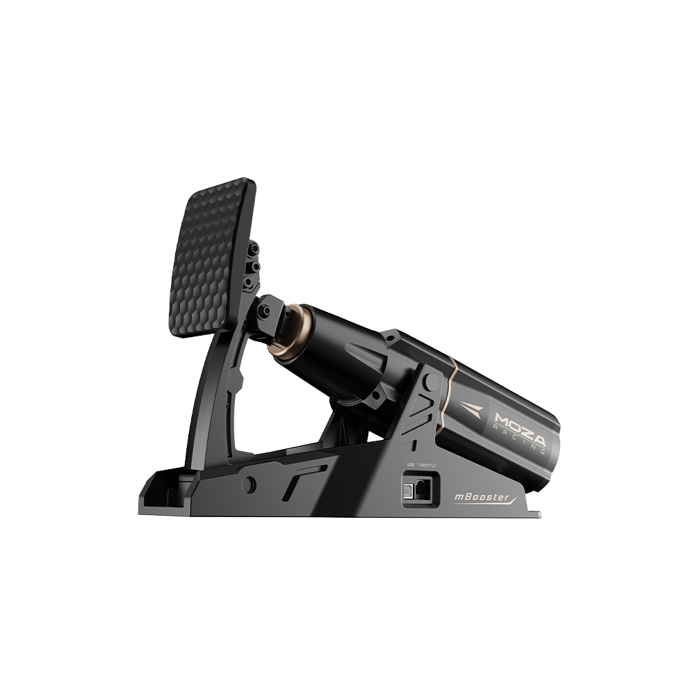 NexusPedal Booster Active – Servo-Driven Force Feedback Pedal with 200 kg Load Cell (Brake, Throttle or Clutch) – NexusPedal Booster Active servo force feedback pedal – photo 2 of 5