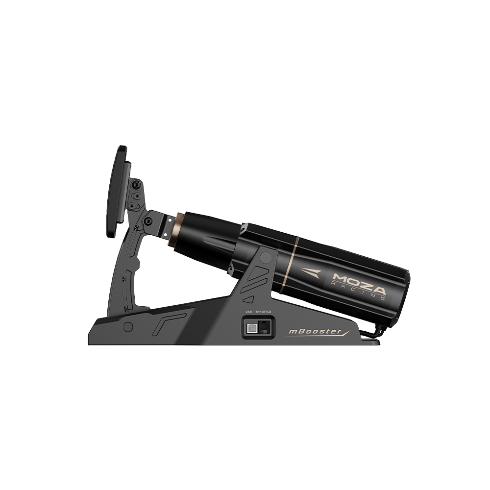 NexusPedal Booster Active – Servo-Driven Force Feedback Pedal with 200 kg Load Cell (Brake, Throttle or Clutch) – NexusPedal Booster Active servo force feedback pedal – photo 4 of 5