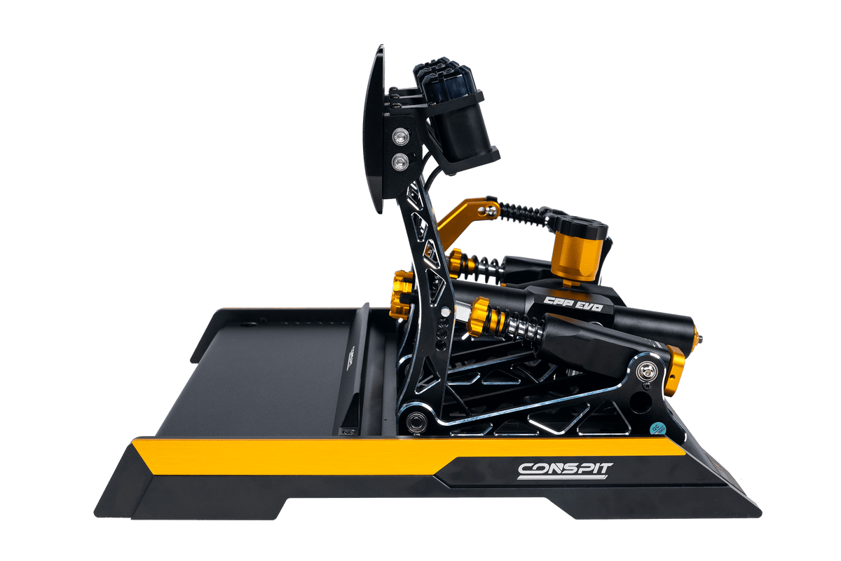 NexusPedal Hydraulic EVO – Dual-Stage Hydraulic 3-Pedal Set, 200 kg Brake & Built-In Haptics – NexusPedal Hydraulic EVO dual-stage hydraulic pedal set – photo 3 of 7