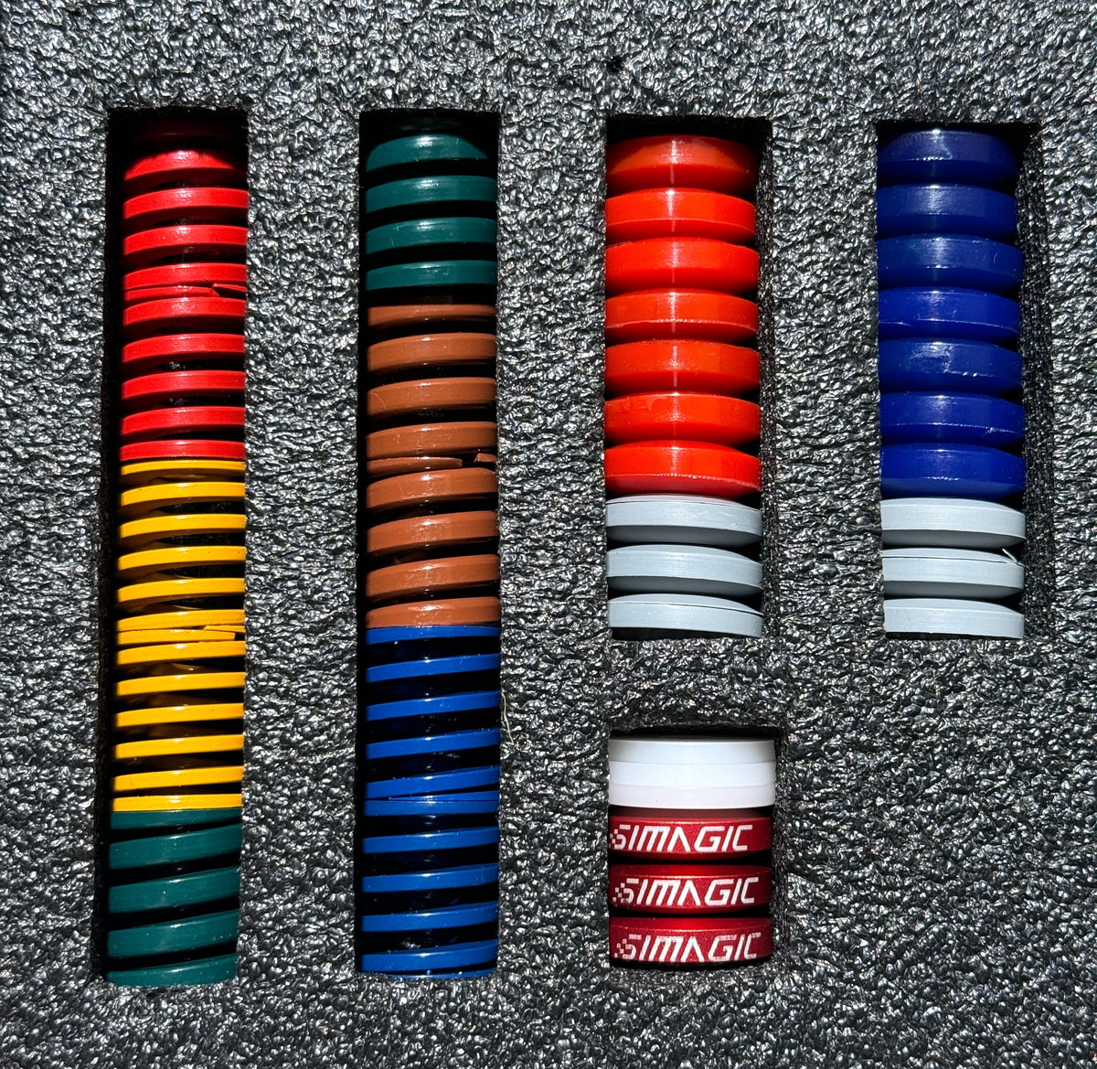 NexusPedal Pro Brake Tuning Kit – Rubber & Polyurethane Pads with Springs – rubber and polyurethane brake pads and springs tuning kit – photo 2 of 5