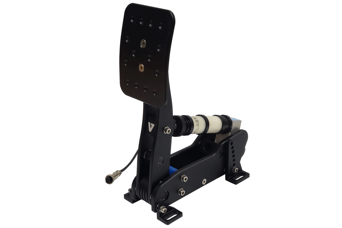 NexusPedal Race 3-Pedal Set – 200 kg Load Cell Brake, All-Aluminium, 24-Bit Controller – NexusPedal Race all-aluminium load cell 3-pedal set – photo 3 of 4