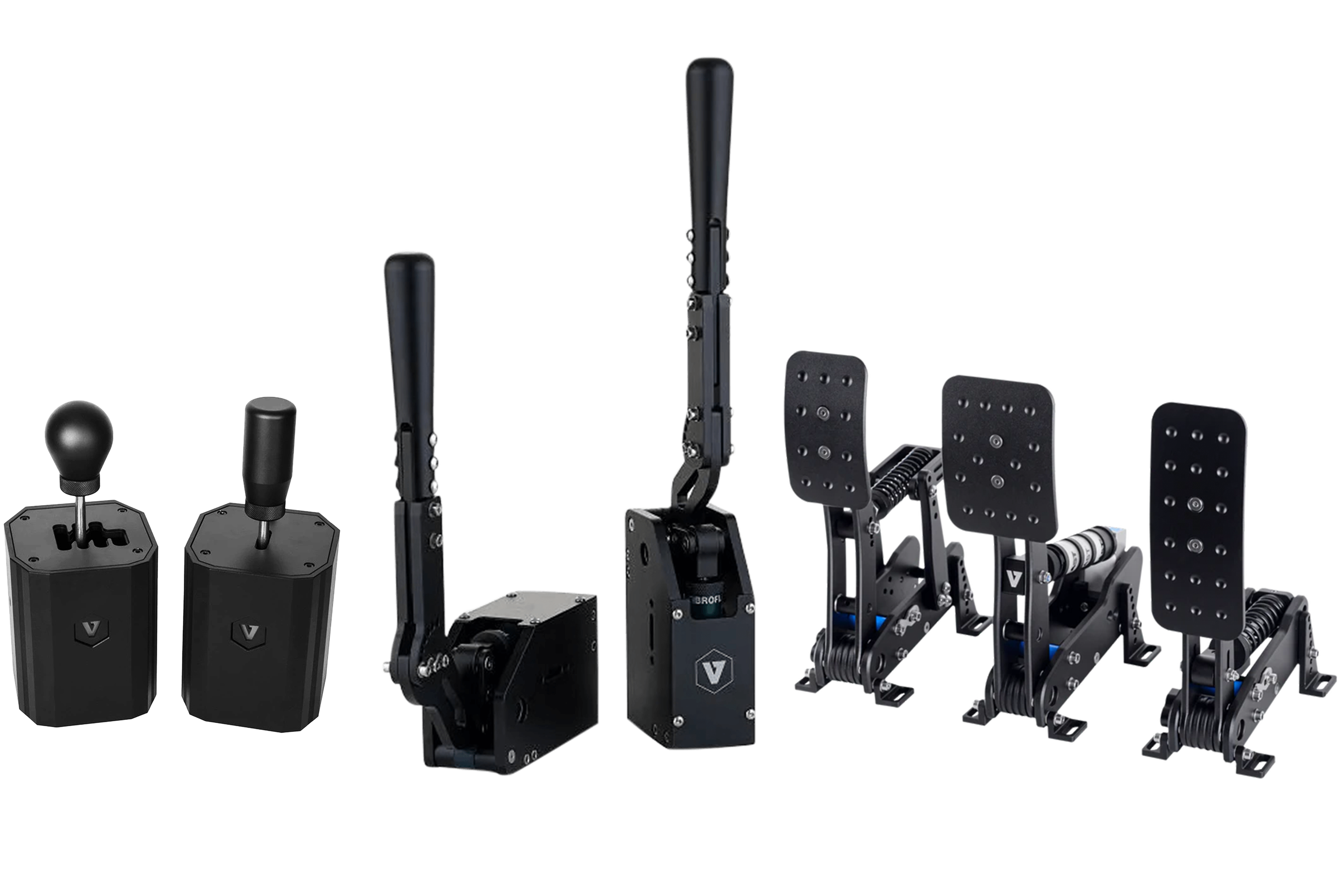 NexusPedal Race Complete Control Bundle – 3-Pedal Set, Dual-Mode Shifter & Rally Handbrake – 3-pedal set, dual-mode shifter and rally handbrake bundle – photo 1 of 8