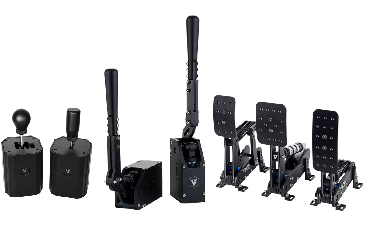 NexusPedal Race Complete Control Bundle – 3-Pedal Set, Dual-Mode Shifter & Rally Handbrake – 3-pedal set, dual-mode shifter and rally handbrake bundle – photo 1 of 8