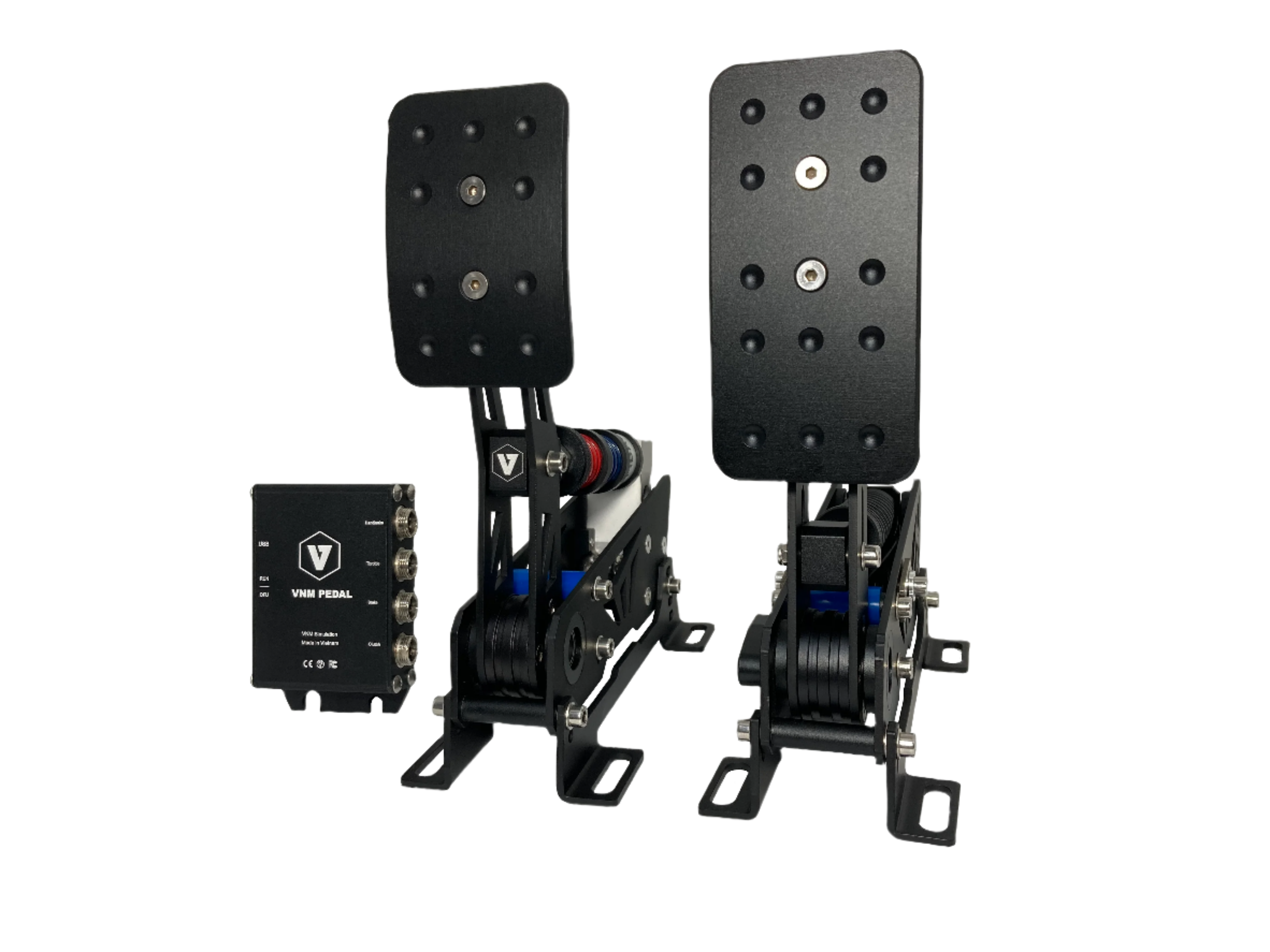 NexusPedal Race Lite 2-Pedal Set – 200 kg Load Cell Brake & Contactless Throttle – NexusPedal Race Lite 2-pedal load cell set – photo 1 of 6