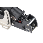 NexusPedal Sprint 3-Pedal Set – Load Cell Brake (65 kg), Throttle & Clutch, Stainless Steel, Black