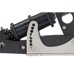 NexusPedal Sprint 3-Pedal Set – Load Cell Brake (65 kg), Throttle & Clutch, Stainless Steel, Black – NexusPedal Sprint load cell 3-pedal set with clutch in black – photo 6 of 7