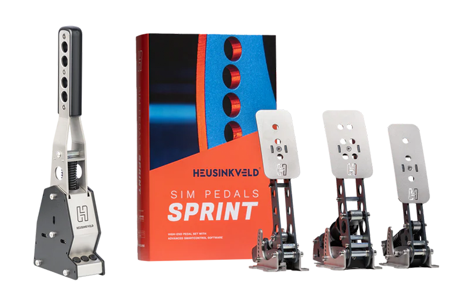 NexusPedal Sprint 3-Pedal Set + NexusShift Mag Sequential Shifter Bundle – load cell 3-pedal set with magnetic sequential shifter – photo 1 of 12