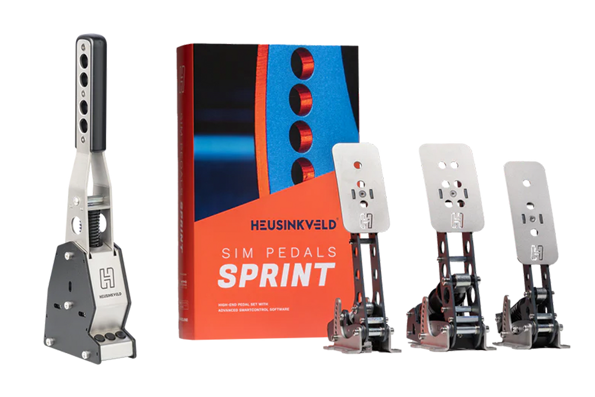 NexusPedal Sprint 3-Pedal Set + NexusShift Mag Sequential Shifter Bundle – load cell 3-pedal set with magnetic sequential shifter – photo 1 of 12