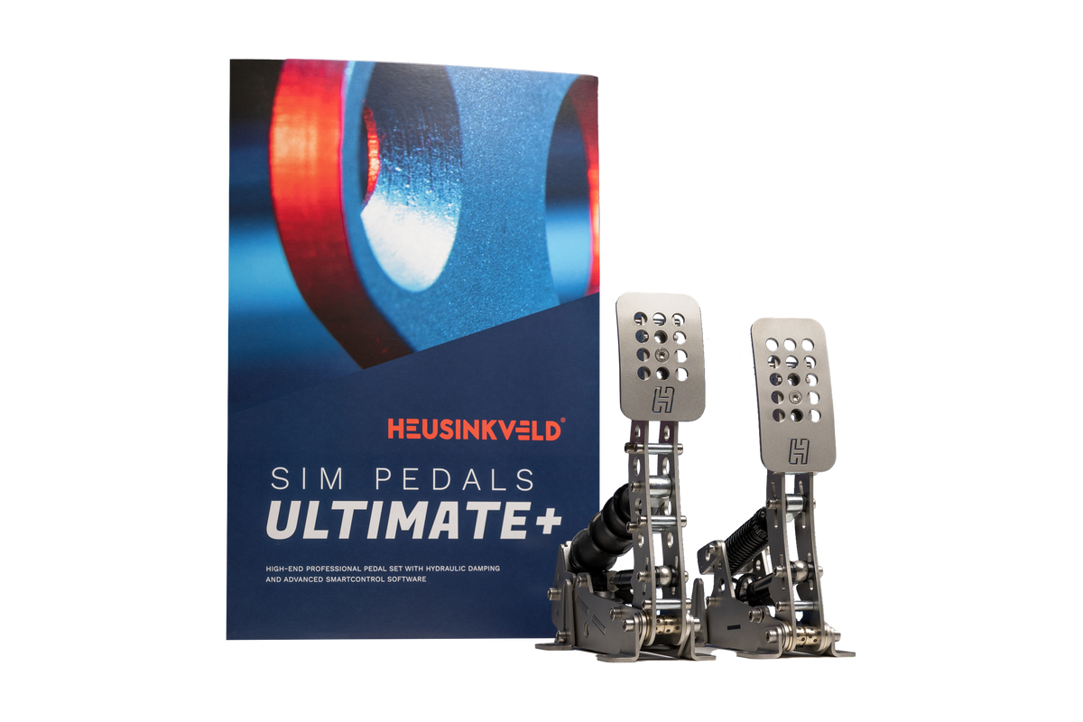 NexusPedal Ultimate+ 2-Pedal Set – 140 kg Load Cell Brake & Load Cell Throttle, Hydraulic Damping – NexusPedal Ultimate+ hydraulic load cell 2-pedal set – photo 1 of 10