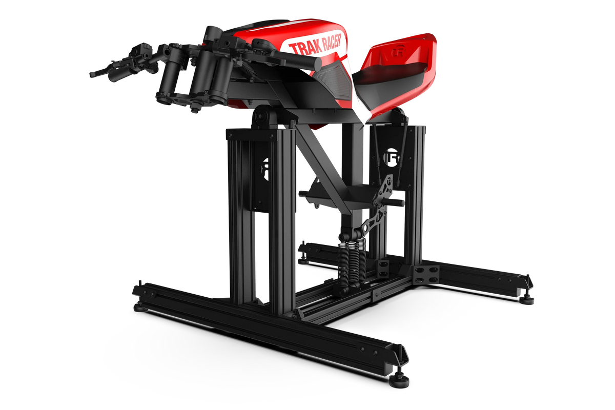 NexusRide Moto Simulator – Motorcycle Simulator for Home with Body Lean & Counter-Steering – NexusRide Moto motorcycle simulator with lean and handlebars – photo 1 of 7