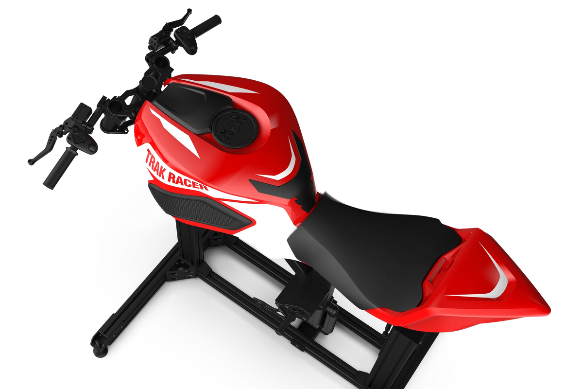 NexusRide Moto Simulator – Motorcycle Simulator for Home with Body Lean & Counter-Steering – NexusRide Moto motorcycle simulator with lean and handlebars – photo 2 of 7