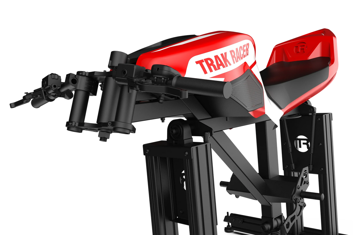 NexusRide Moto Simulator – Motorcycle Simulator for Home with Body Lean & Counter-Steering – NexusRide Moto motorcycle simulator with lean and handlebars – photo 5 of 7