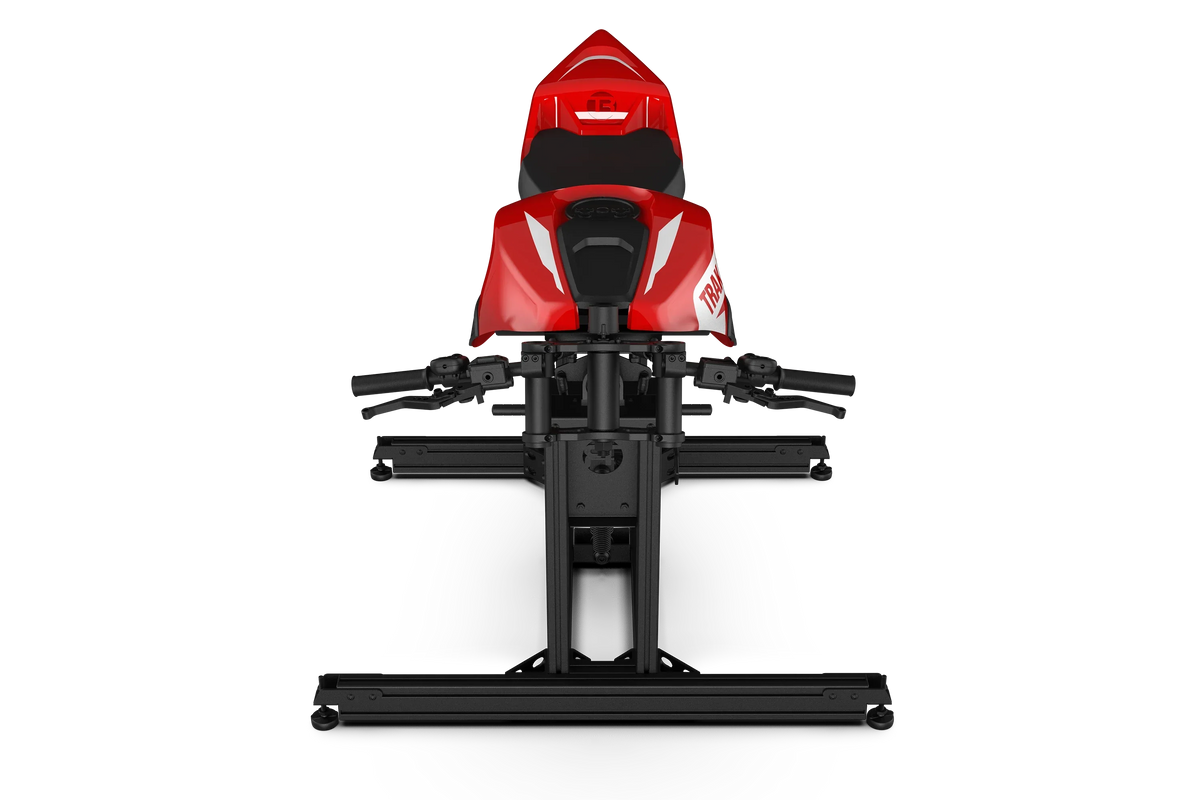 NexusRide Moto Simulator – Motorcycle Simulator for Home with Body Lean & Counter-Steering – NexusRide Moto motorcycle simulator with lean and handlebars – photo 6 of 7