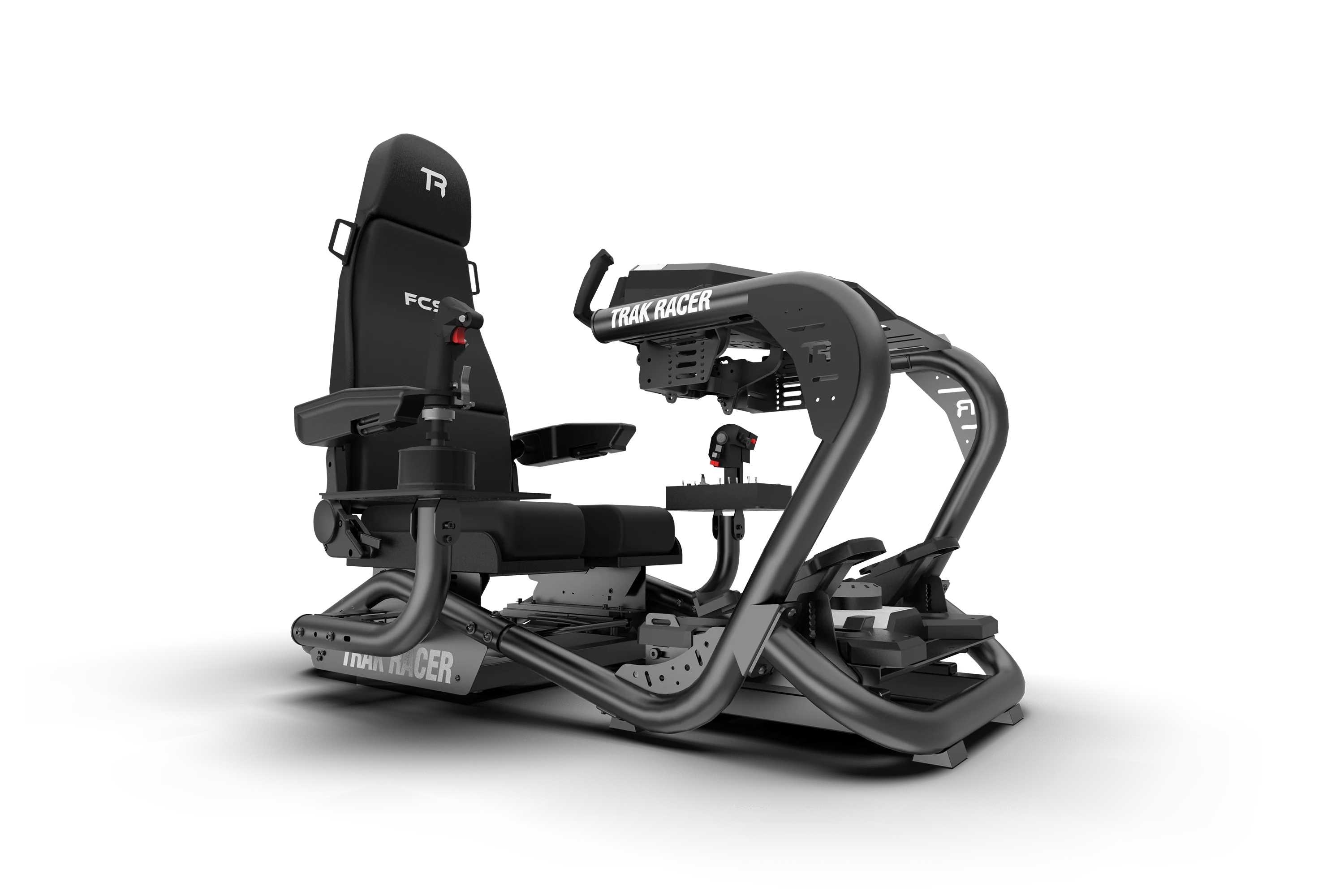 NexusRig Apex Flight Edition – 2-Inch Steel Flight Simulator Cockpit with Flight Seat & Control Mounts – NexusRig Apex flight edition flight simulator cockpit with flight seat – photo 1 of 7