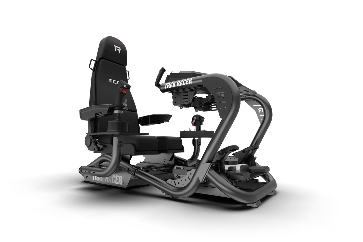 NexusRig Apex Flight Edition – 2-Inch Steel Flight Simulator Cockpit with Flight Seat & Control Mounts – NexusRig Apex flight edition flight simulator cockpit with flight seat – photo 1 of 7