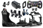 NexusRig Apex PC Simulator Bundle – Cockpit, Seat, 25 Nm Base, GT Wheel & Pedals (Shifter & Handbrake Options) – NexusRig Apex PC racing simulator bundle with direct drive wheel – photo 14 of 15