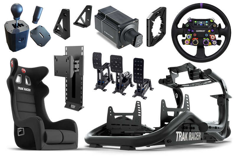NexusRig Apex Ready-to-Race Pro Bundle – Cockpit, Seat, Monitor Stand, NexusDrive Elite Pro (25 Nm), Wheel & Pedals + Shifter – NexusRig Apex ready-to-race pro sim racing simulator bundle – photo 1 of 10