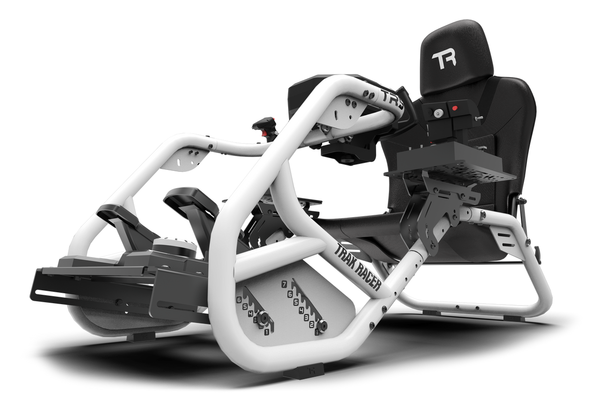 NexusRig Compact Flight Edition – Flight Sim Cockpit with Seat & Flight Control Mount – NexusRig Compact flight sim cockpit with seat and flight control mount – photo 2 of 8