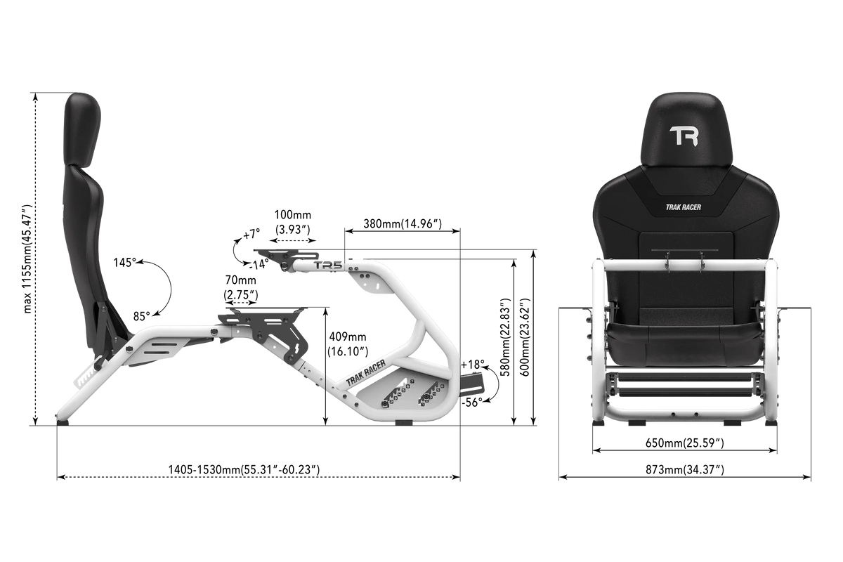 NexusRig Compact Flight Edition – Flight Sim Cockpit with Seat & Flight Control Mount – NexusRig Compact flight sim cockpit with seat and flight control mount – photo 8 of 8