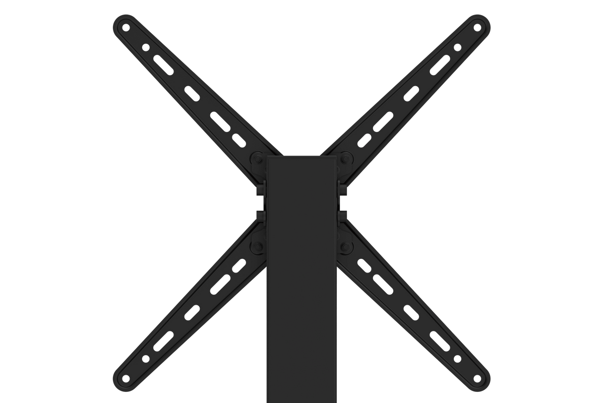 Integrated Single Monitor Stand for NexusRig Compact – Screens up to 50 Inch, VESA 75–400 – integrated single monitor stand on a compact sim racing cockpit – photo 5 of 9