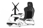 Integrated Single Monitor Stand for NexusRig Compact – Screens up to 50 Inch, VESA 75–400 – integrated single monitor stand on a compact sim racing cockpit – photo 7 of 9