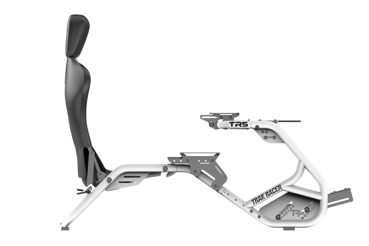 NexusRig Compact – Steel Sim Racing Cockpit with Seat, Reclined & Upright, Up to 25 Nm – NexusRig Compact steel sim racing cockpit with reclining seat – photo 2 of 10
