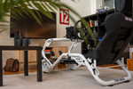NexusRig Compact – Steel Sim Racing Cockpit with Seat, Reclined & Upright, Up to 25 Nm – NexusRig Compact steel sim racing cockpit with reclining seat – photo 6 of 10