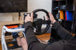 NexusRig Compact – Steel Sim Racing Cockpit with Seat, Reclined & Upright, Up to 25 Nm – NexusRig Compact steel sim racing cockpit with reclining seat – photo 7 of 10