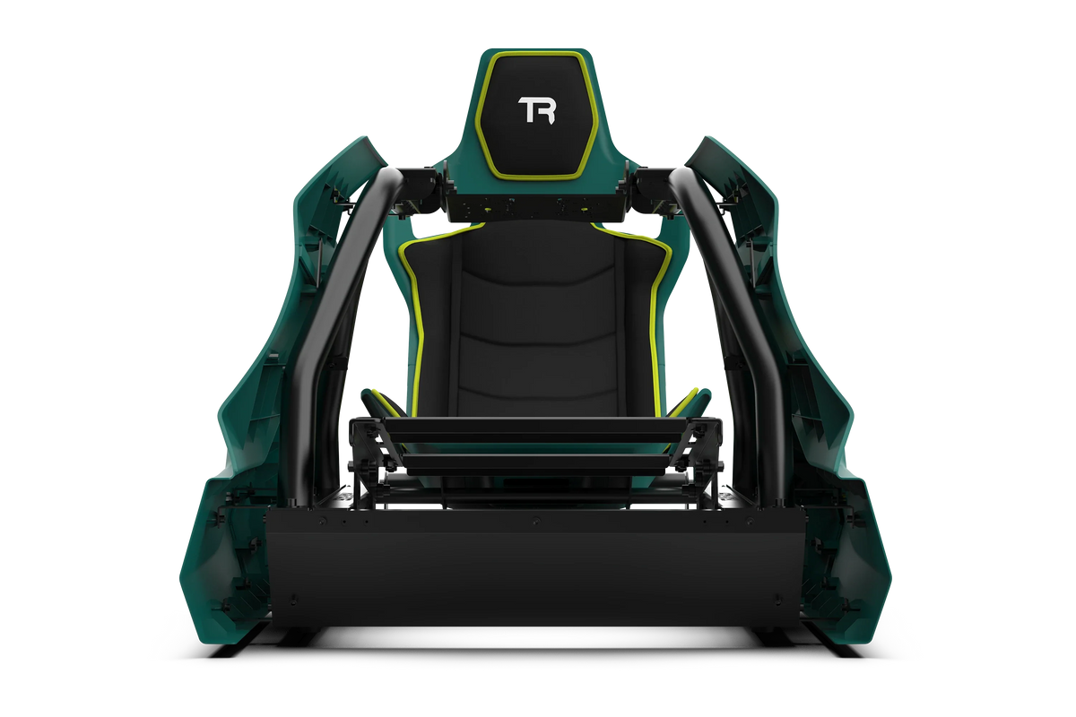 NexusRig F1 Replica (Emerald Edition) – F1 Simulator Cockpit with Team-Edition Formula Seat – NexusRig F1 Replica Emerald Edition formula simulator cockpit – photo 5 of 12
