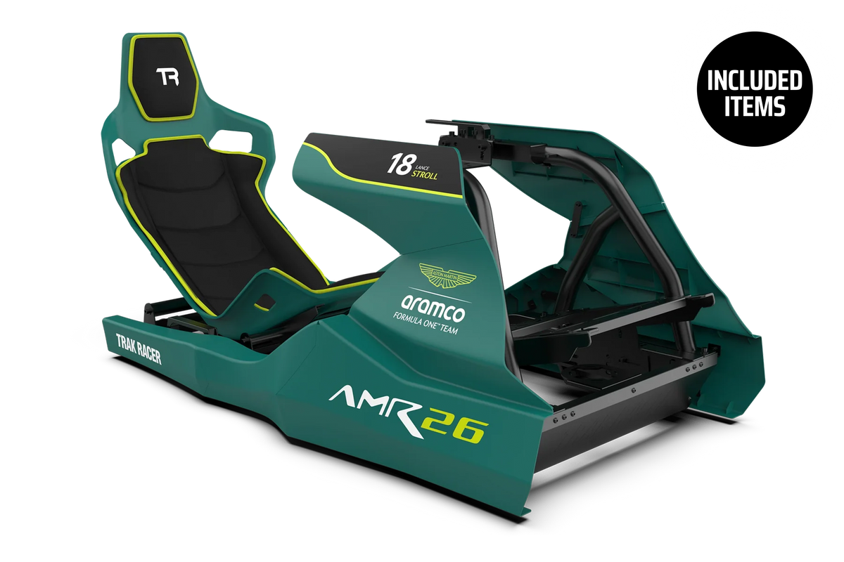 NexusRig F1 Replica (Emerald Edition) – F1 Simulator Cockpit with Team-Edition Formula Seat – NexusRig F1 Replica Emerald Edition formula simulator cockpit – photo 6 of 12