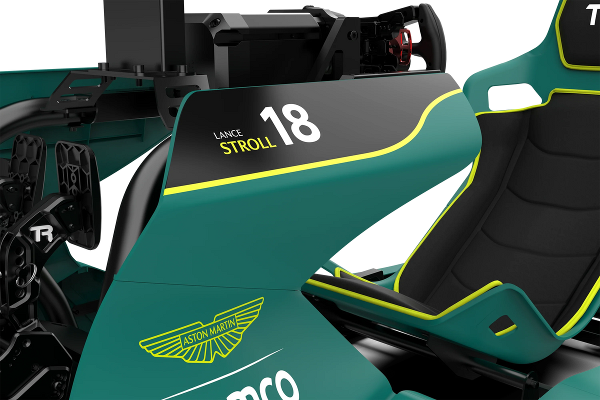 NexusRig F1 Replica (Emerald Edition) – F1 Simulator Cockpit with Team-Edition Formula Seat – NexusRig F1 Replica Emerald Edition formula simulator cockpit – photo 7 of 12