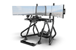 NexusRig Fold Flight Stand – Foldable Flight Sim Stand for Yoke, HOTAS & Rudder Pedals – NexusRig Fold foldable flight sim stand with yoke and side mounts – photo 11 of 14