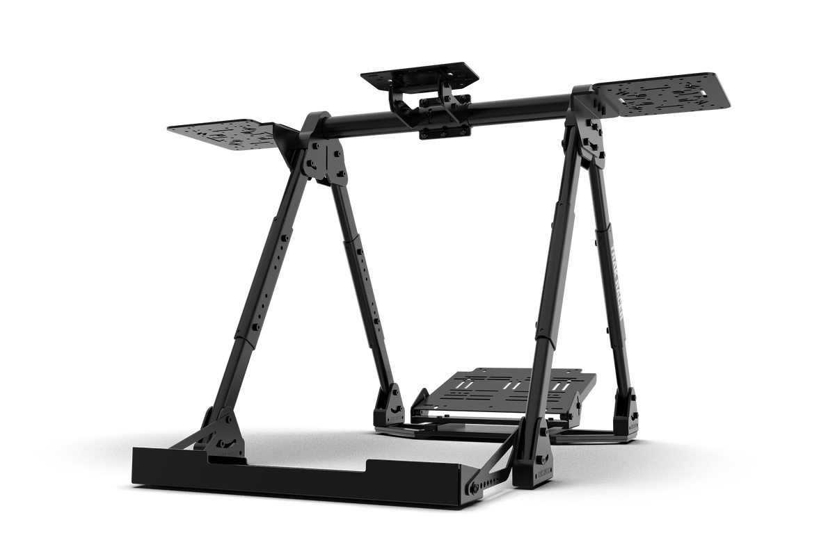 NexusRig Fold Flight Stand – Foldable Flight Sim Stand for Yoke, HOTAS & Rudder Pedals – NexusRig Fold foldable flight sim stand with yoke and side mounts – photo 12 of 14