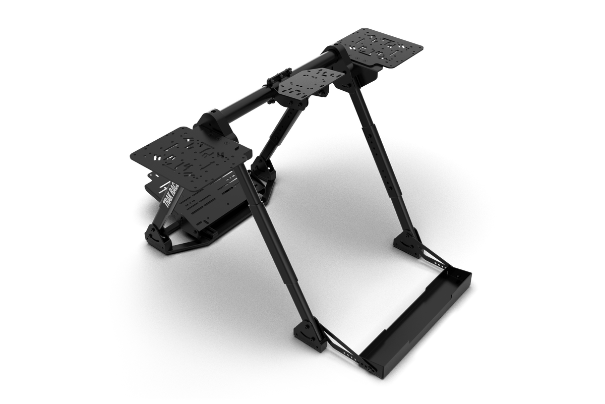 NexusRig Fold Flight Stand – Foldable Flight Sim Stand for Yoke, HOTAS & Rudder Pedals – NexusRig Fold foldable flight sim stand with yoke and side mounts – photo 14 of 14