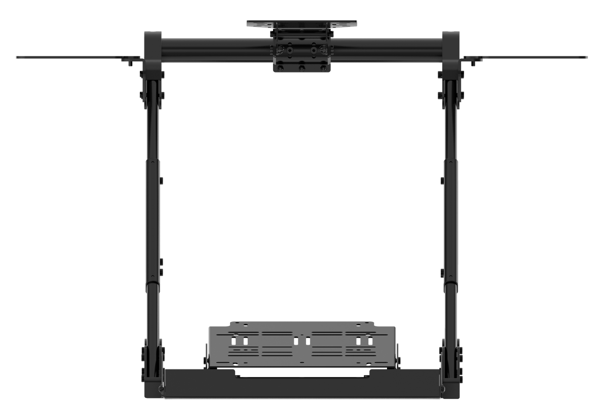NexusRig Fold Flight Stand – Foldable Flight Sim Stand for Yoke, HOTAS & Rudder Pedals – NexusRig Fold foldable flight sim stand with yoke and side mounts – photo 3 of 14