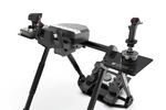 NexusRig Fold Flight Stand – Foldable Flight Sim Stand for Yoke, HOTAS & Rudder Pedals – NexusRig Fold foldable flight sim stand with yoke and side mounts – photo 7 of 14
