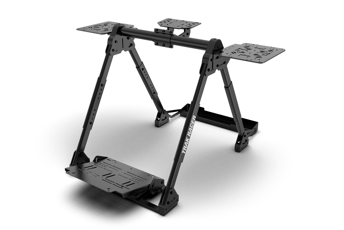 NexusRig Fold Flight Stand – Foldable Flight Sim Stand for Yoke, HOTAS & Rudder Pedals – NexusRig Fold foldable flight sim stand with yoke and side mounts – photo 9 of 14