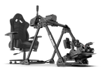 NexusRig Fold Wheel Stand – Foldable Steel Racing Wheel Stand for Direct Drive, Office Chair Ready – NexusRig Fold foldable steel racing wheel stand – photo 1 of 14