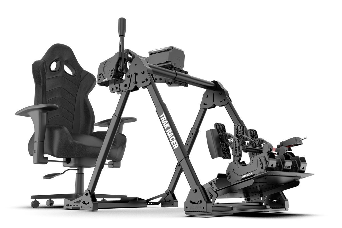 NexusRig Fold Wheel Stand – Foldable Steel Racing Wheel Stand for Direct Drive, Office Chair Ready – NexusRig Fold foldable steel racing wheel stand – photo 1 of 14
