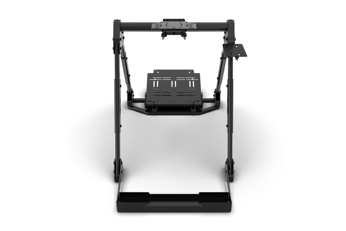 NexusRig Fold Wheel Stand – Foldable Steel Racing Wheel Stand for Direct Drive, Office Chair Ready – NexusRig Fold foldable steel racing wheel stand – photo 5 of 14
