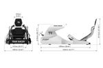 NexusRig Formula – F1 Sim Rig with Formula Seat, Steel Chassis, Up to 25 Nm – NexusRig Formula F1 sim rig with low formula-style seat – photo 8 of 10