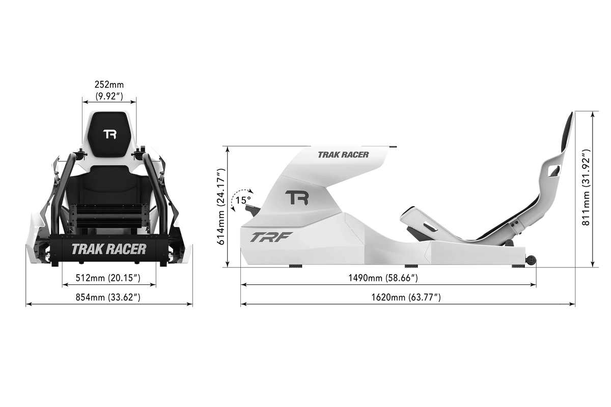 NexusRig Formula – F1 Sim Rig with Formula Seat, Steel Chassis, Up to 25 Nm – NexusRig Formula F1 sim rig with low formula-style seat – photo 8 of 10