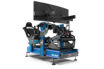 NexusRig Formula Hybrid (Blue Edition) – 160 mm Aluminium Formula & GT Sim Rig with Accessories – NexusRig Formula Hybrid blue aluminium formula and GT sim rig – photo 1 of 13