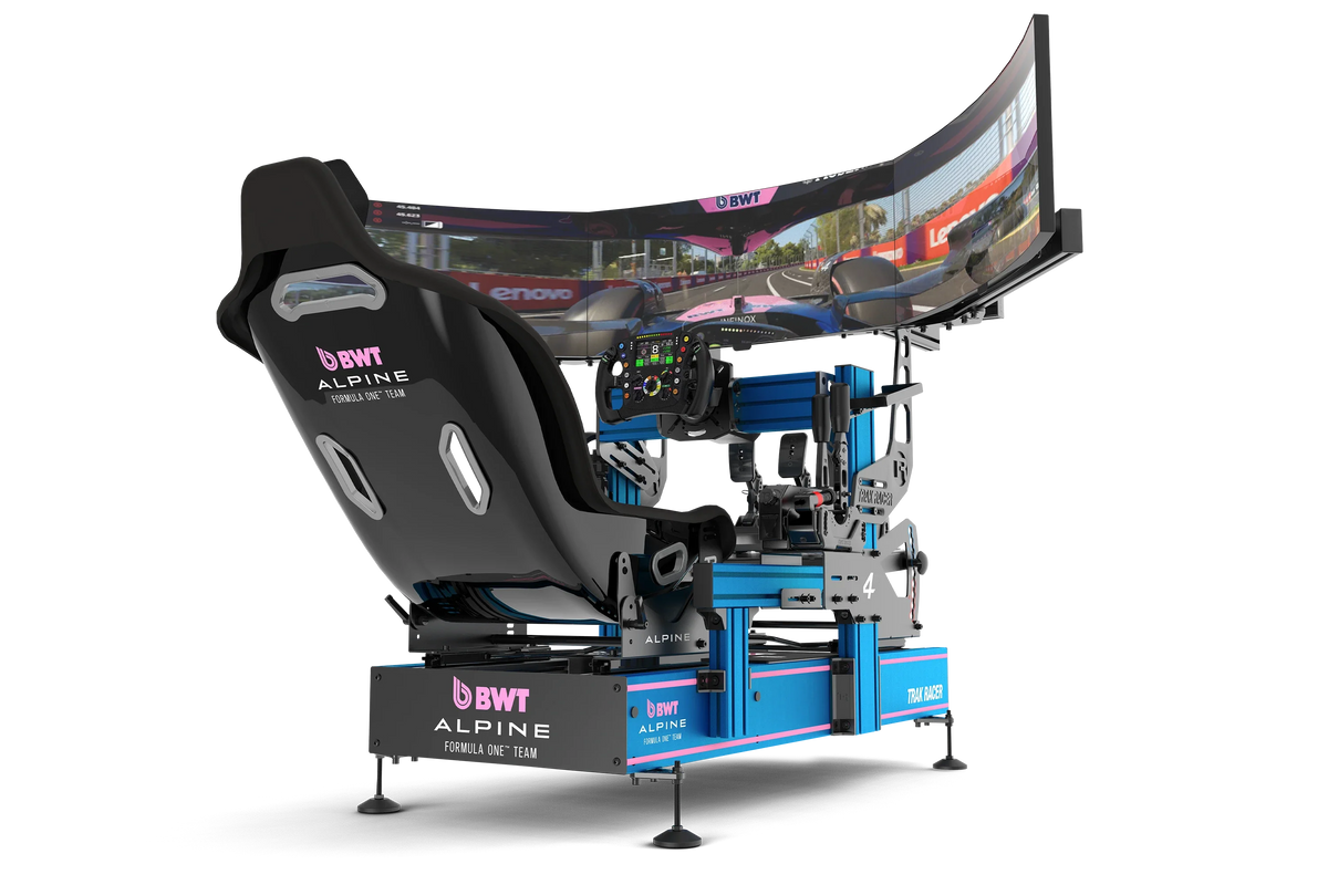 NexusRig Formula Hybrid (Blue Edition) – 160 mm Aluminium Formula & GT Sim Rig with Accessories – NexusRig Formula Hybrid blue aluminium formula and GT sim rig – photo 4 of 13