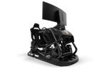 NexusRig GT Hybrid – Designer GT & Formula Racing Simulator, Tubular Steel, White, Yellow or Black – NexusRig GT Hybrid designer GT sim rig with sculpted panels – photo 10 of 11