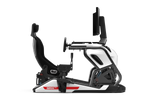 NexusRig GT Hybrid – Designer GT & Formula Racing Simulator, Tubular Steel, White, Yellow or Black – NexusRig GT Hybrid designer GT sim rig with sculpted panels – photo 4 of 11