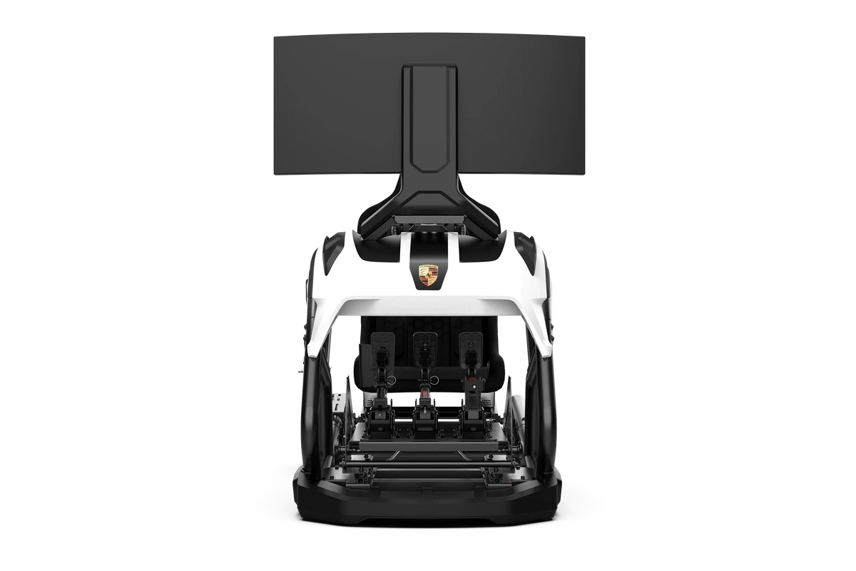 NexusRig GT Hybrid – Designer GT & Formula Racing Simulator, Tubular Steel, White, Yellow or Black – NexusRig GT Hybrid designer GT sim rig with sculpted panels – photo 5 of 11