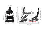 NexusRig GT Hybrid – Designer GT & Formula Racing Simulator, Tubular Steel, White, Yellow or Black – NexusRig GT Hybrid designer GT sim rig with sculpted panels – photo 7 of 11