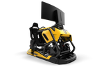 NexusRig GT Hybrid – Designer GT & Formula Racing Simulator, Tubular Steel, White, Yellow or Black – NexusRig GT Hybrid designer GT sim rig with sculpted panels – photo 8 of 11